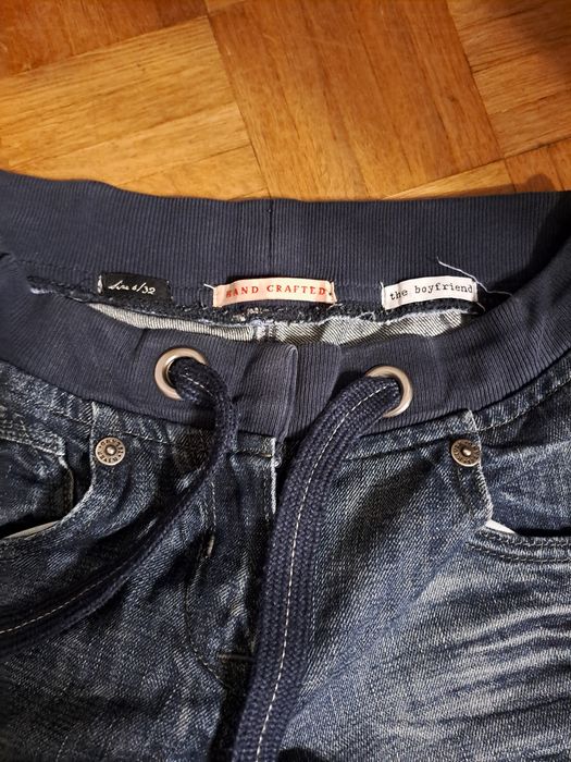 Spodnie jeansy RIVER ISLAND baggy skate XS