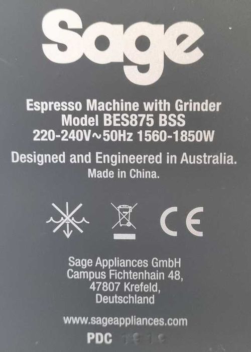 Sage Barista Express – Well-Maintained, Descaled & Deep Cleaned