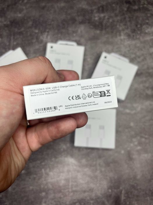 Кабель USB-C 60W Woven Charge Cable Original (1m) Гарантія