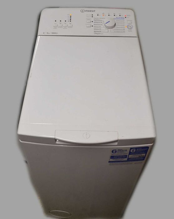 Pralka Indesit od góry ładowana 40cm kl.AA Gwarancja Transport Serwis