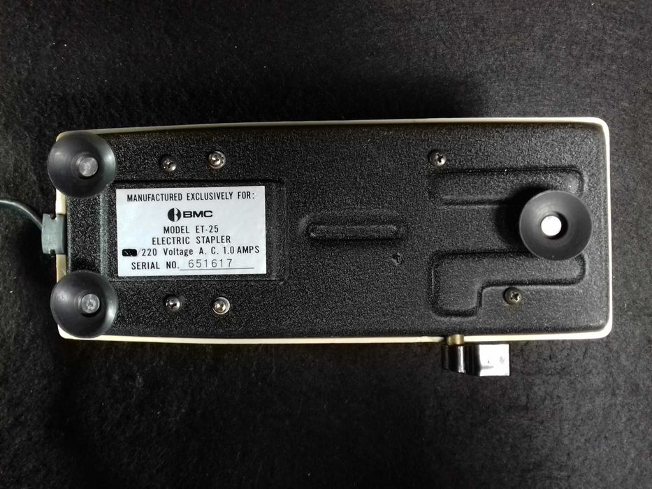 BMC  - Electric Stapler (Model ET-25) Serial no. 651617