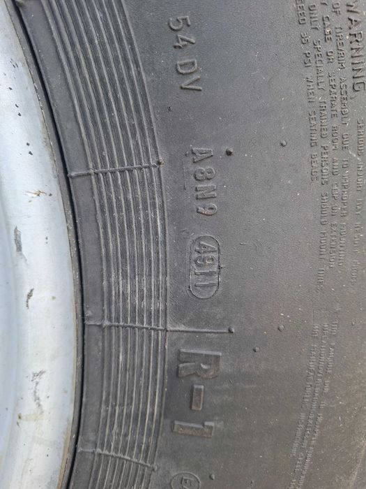 Komplet kół Massey ferguson 5455, 380/70 R24 480/70 R34