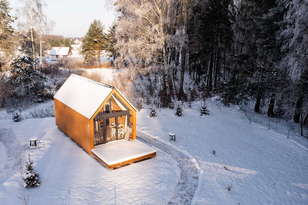 Domek nad jez. 6 os.- jacuzzi, pomost -  wolny termin na Trzech Króli