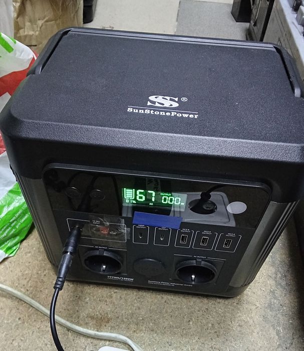 Sunstone power 1200W зарядная станция 999Wh li-ion 220V + зу