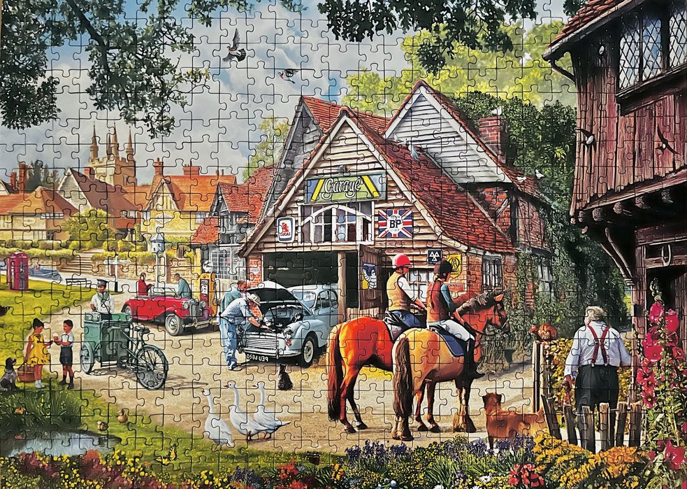 Puzzle Trefl 6x1000 2x500 kompletne Łódź Bałuty • OLX.pl