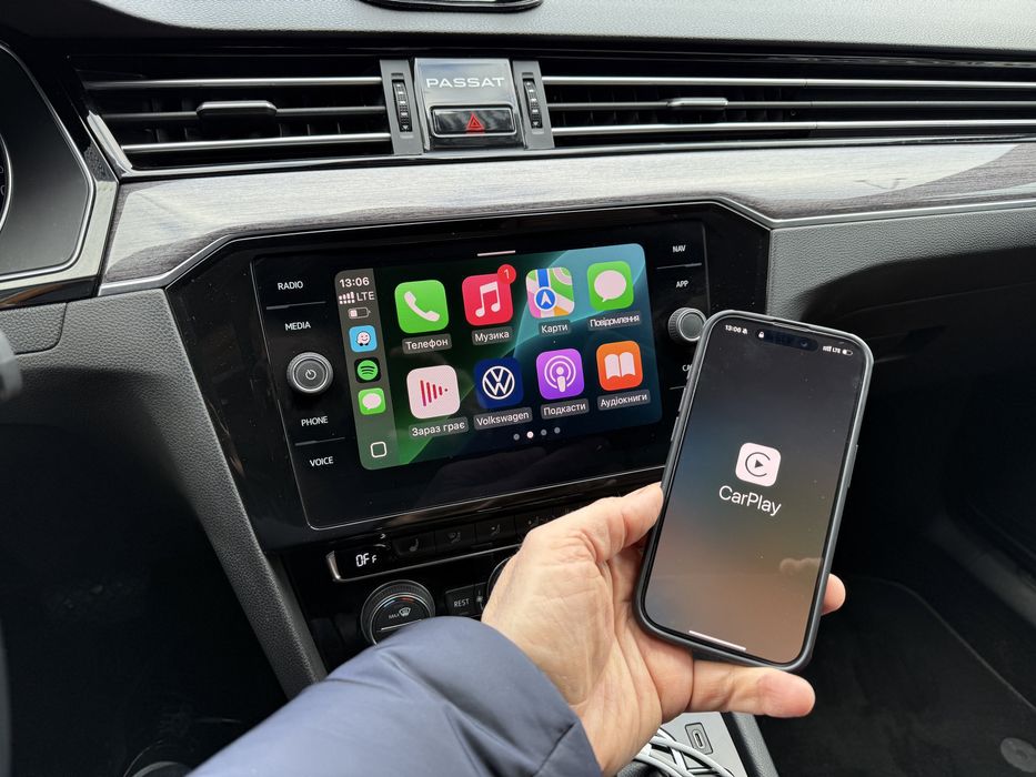 Перепрошивка мультимедиа,Carplay full screen,активация Carplay.VW/Audi