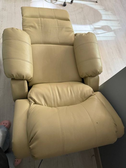 Krzeslo recliner electrycny rozkladany