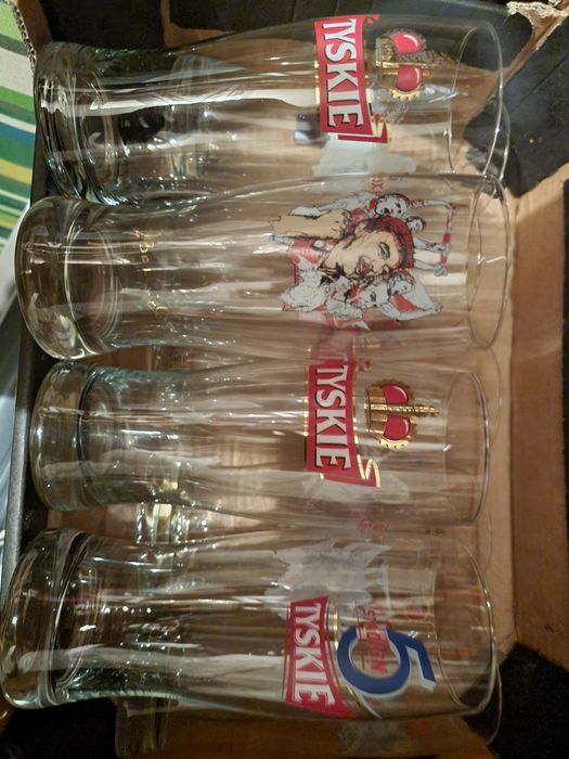 Szklanki tyskie 0,5l