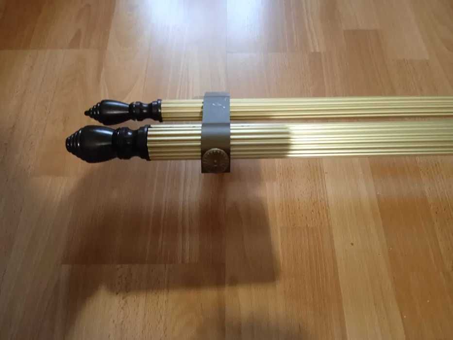 Карниз металевий, подвійний 2.6 та 3.3метри новий