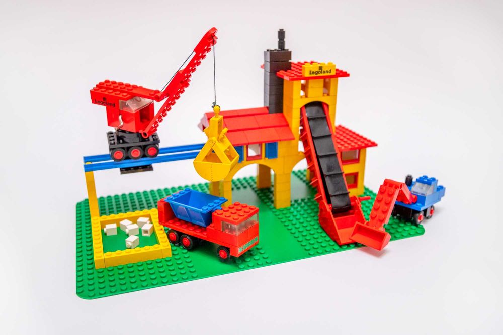 Lego 360 580 Gravel Quarry z 1974 roku vintage PRL vintage