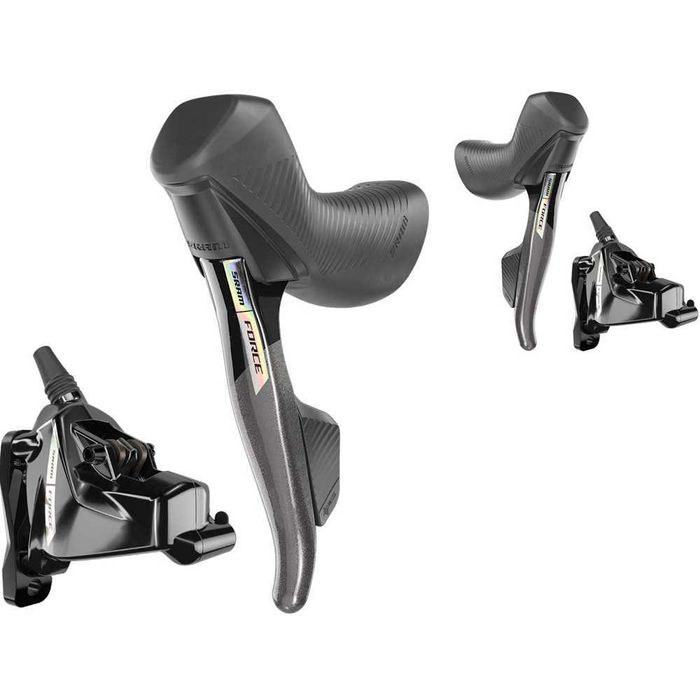 Ручки дуали SRAM Rival/Force eTap AXS HRD, 2×12sp, black