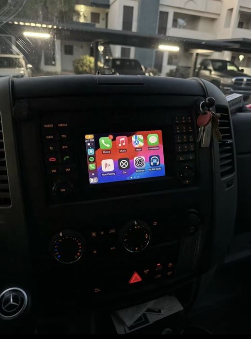 Módulo Becker map pilot Android Auto / Carplay iPhone para Mercedes