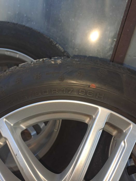 Титанові диски з зимньою резиною