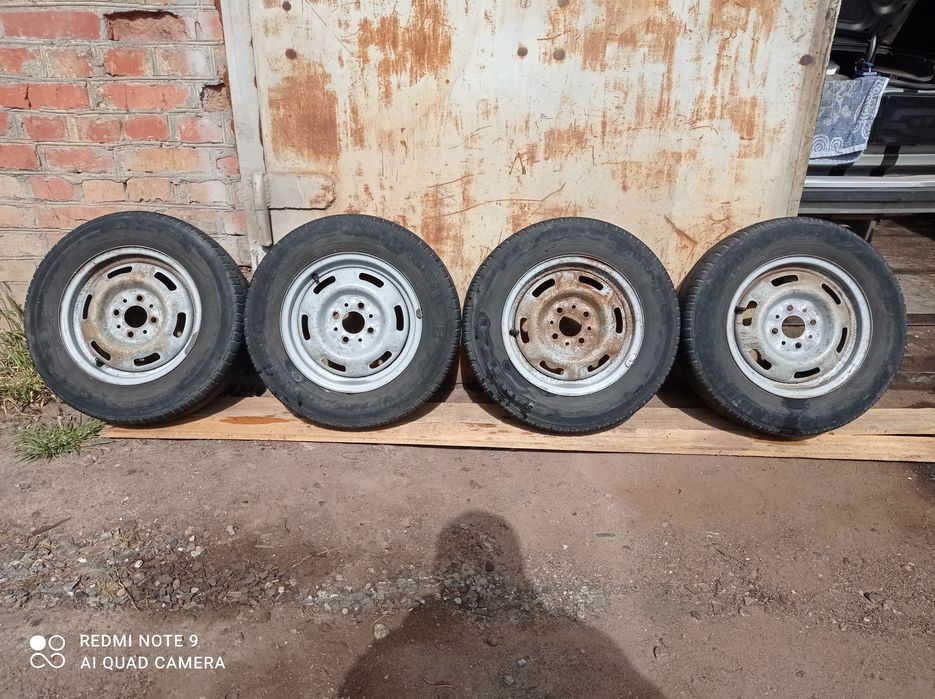 Стальные диски,колёса в сборе R13.ВАЗ 4×98