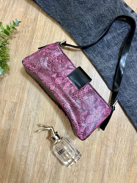 Сумка рожева клатч