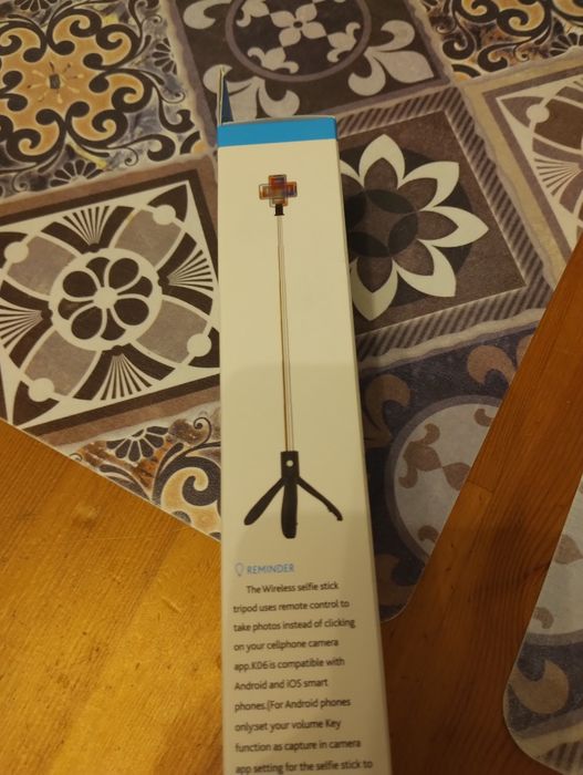 Selfie stic statyw 90cm