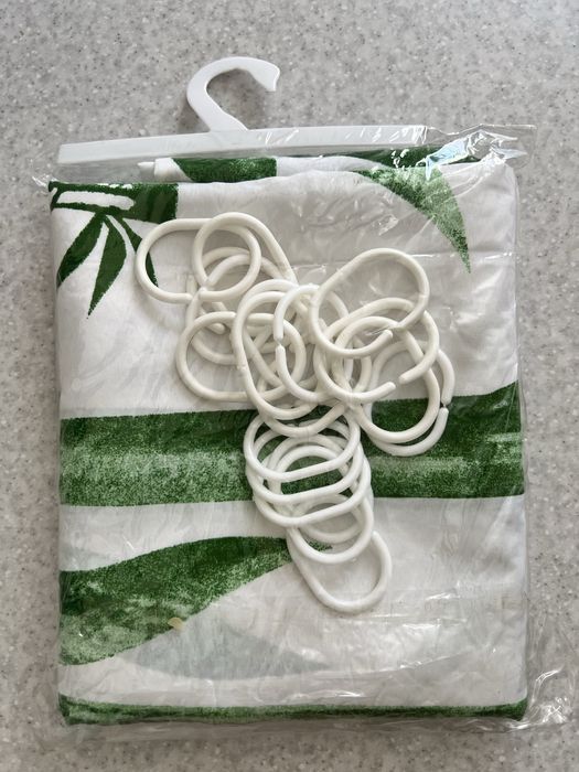 Шторка тканевая для душа идеал