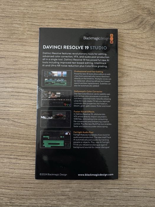 Blackmagic Design Davinci Resolve Studio
