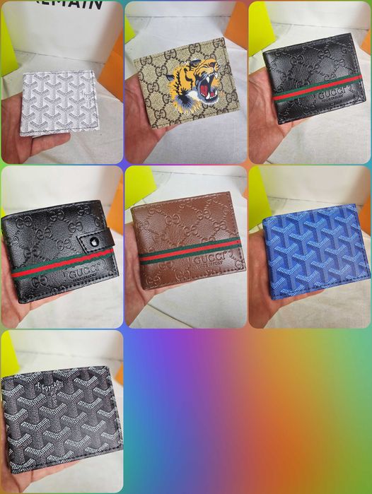 Portfel męski goyard nowy gucci premium