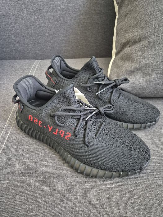 Adidas Yeezy Boost 350v2 Black Red Bred