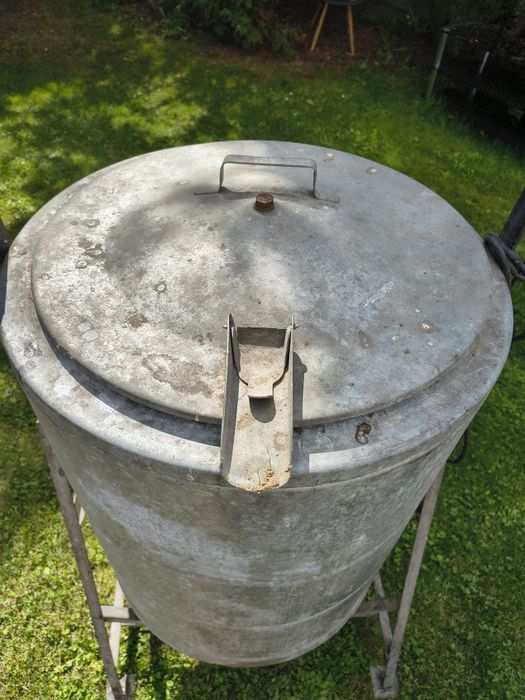Parnik elektryczny ocynkowy 100L