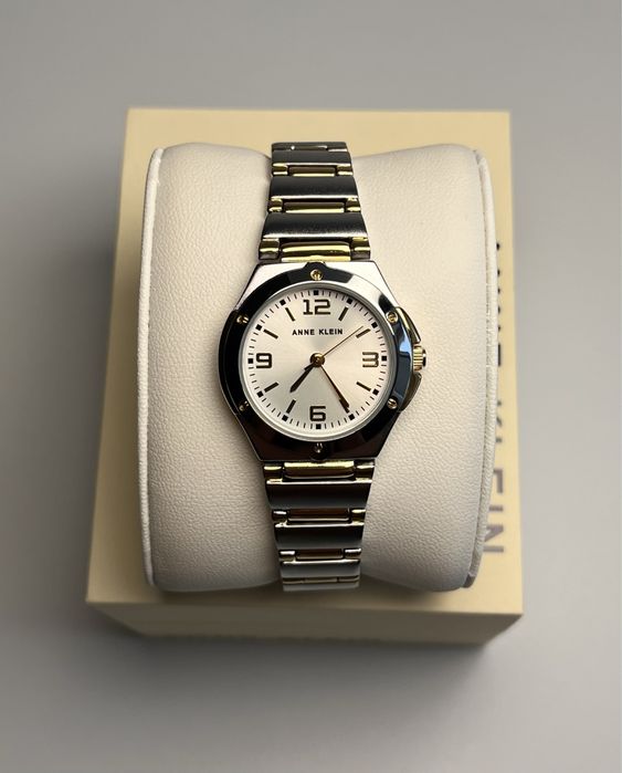 Anne Klein 10/8655sv, годинник жіночий анна кляйн, часы Ø27мм