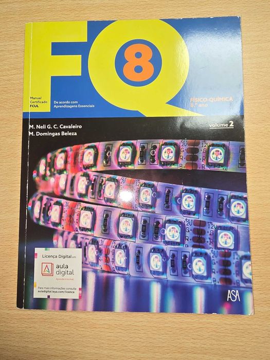 Físico-Química - FQ8 - 8º ano (manual vol1 + vol2)