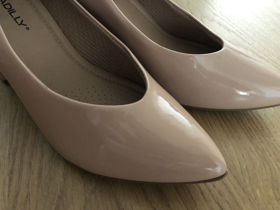 Sapatos senhora bege/rosa picadilly NOVOS