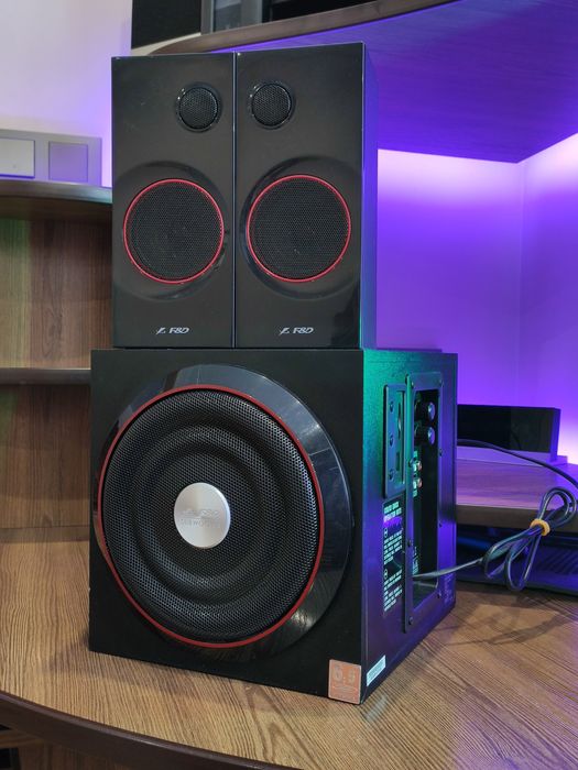 Акустична система 2.1 F&D A333u мультимедіа сабуфер аудіо колонки