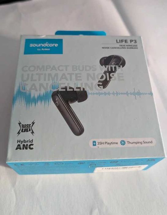 Auriculares in ears sem fios. Soundcore Anker P3