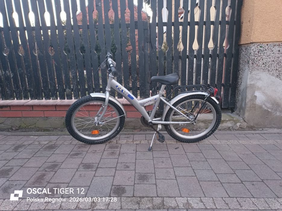 Rower, rowerek dziecięcy 3 biegowy, koła 20 cali - biegi w piaście