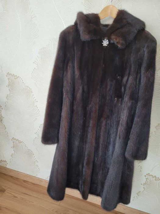Норковая шуба размер S/M
