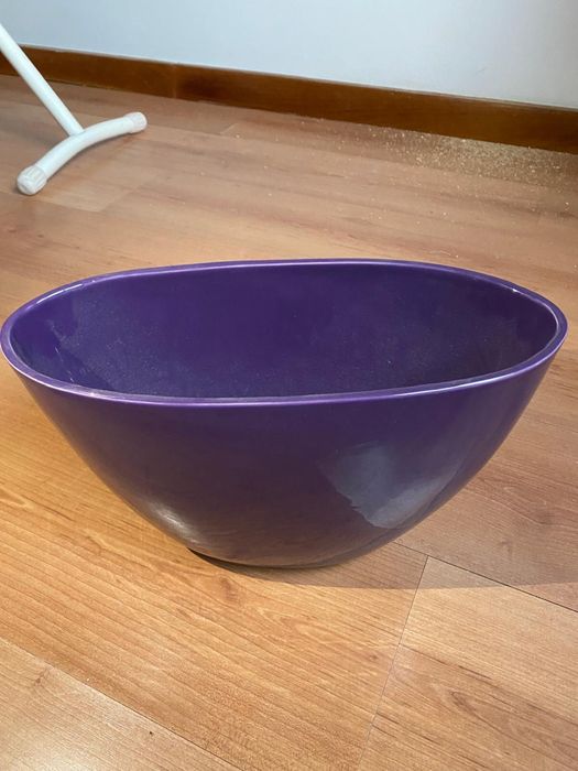 Vasos 5€ cada, beringela/azul/roxo