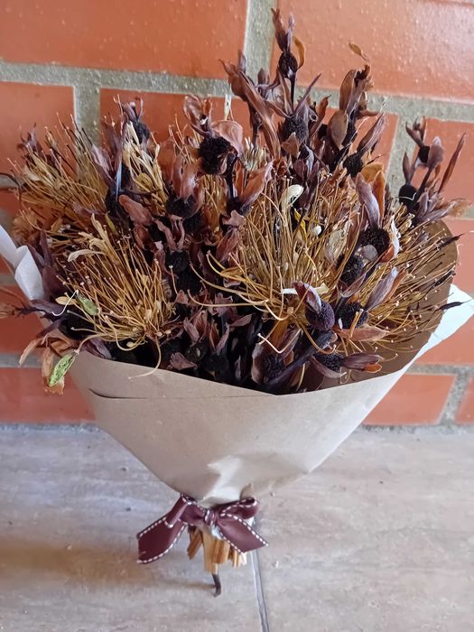Ramos de flores secas