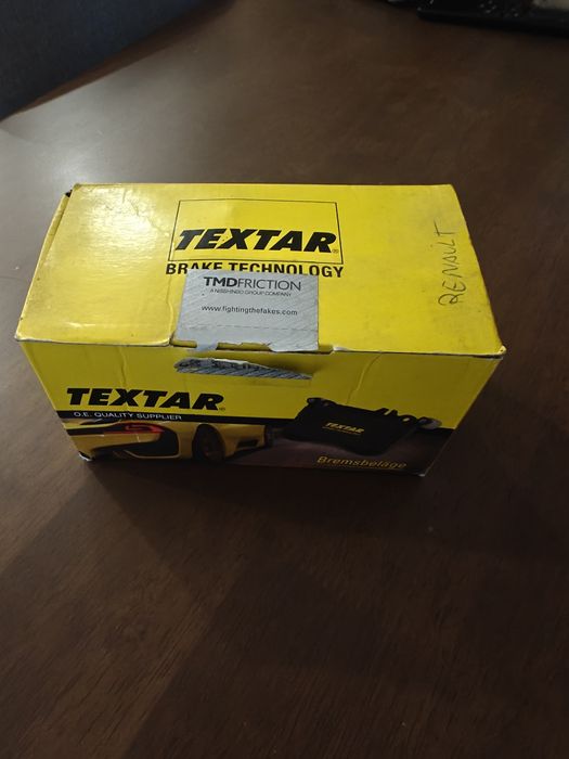 Kit pastilhas travão TEXTAR