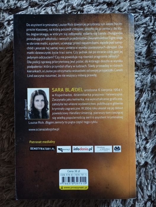 Bogini zemsty Sara Blaedel kryminał