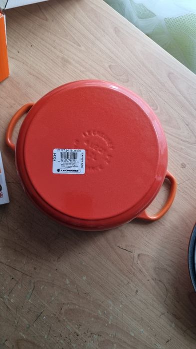 Garnek żeliwny emaliowany LE CREUSET 4.2 L.