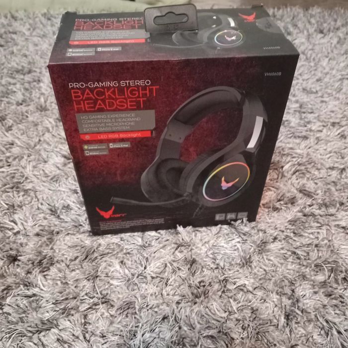 Słuchawki gamingowe do grania na komputerze z mikrofonem OKAZJA!!!