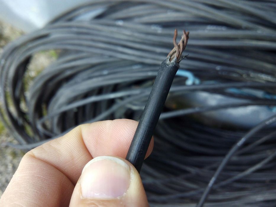 Cabo electrico Cobre trançado para puxadas ou quadros obra ou  carregador veiculo eléctrico Wallbox