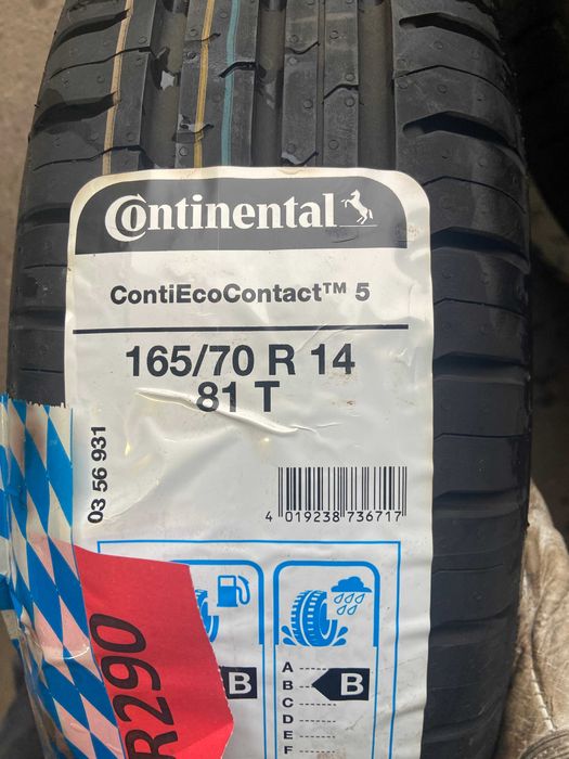 Opona 165 70 R14 Continental nowa lato