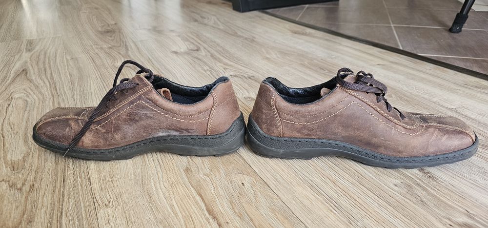 Rieker męskie skórzane buty rozmiar 43 wkładka 27,5cm używane