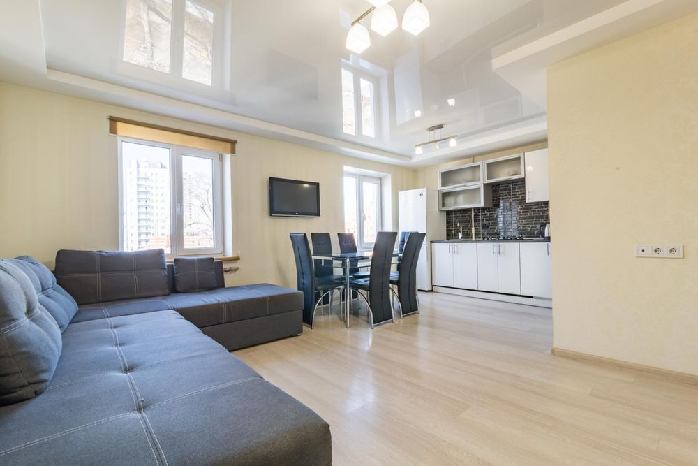 Люкс вид на Днепр, центр, джакуззи