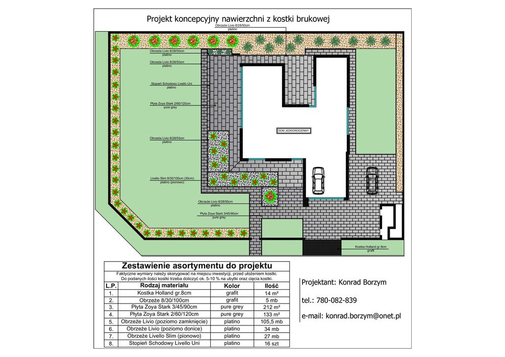 Usługi Brukarskie  Projekty