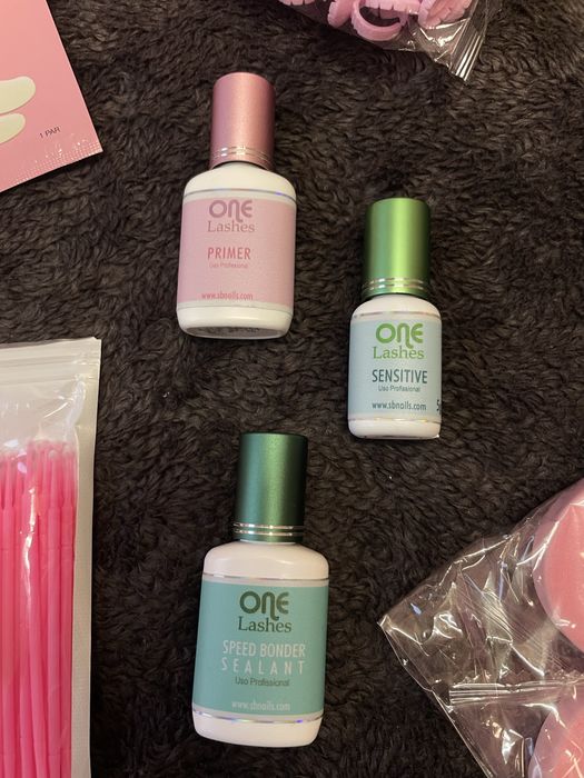 Kit para extensões de pestanas