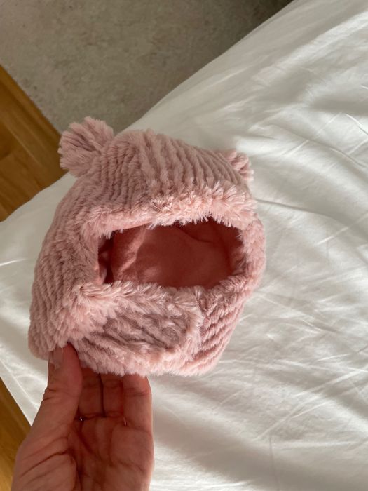 Шапка зимова для новонароджених ог38