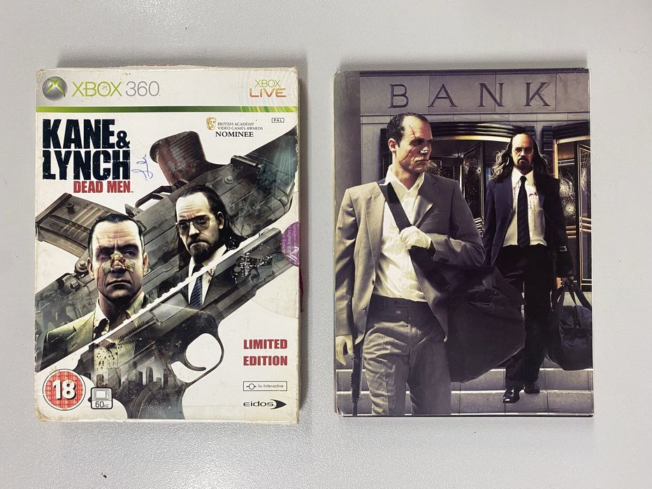 Edycja limitowana Kane&Lynch Dead Men gra xbox 360 wersja dwupłytowa