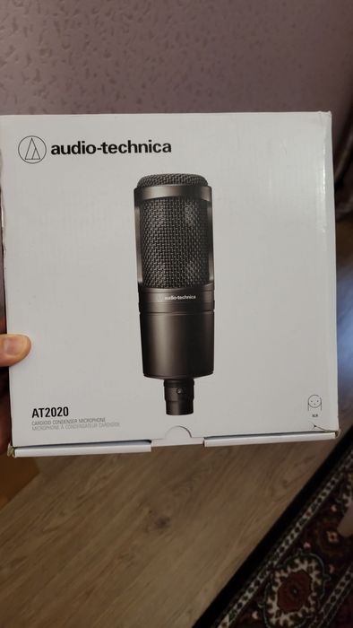 Мікрофон студійний Audio-Technica AT2020