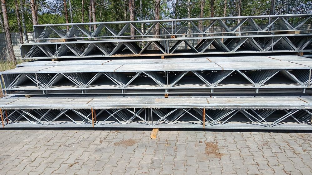 Kratownica dachowa kompletna do montażu dach 1 spad 6.32m-ocynk