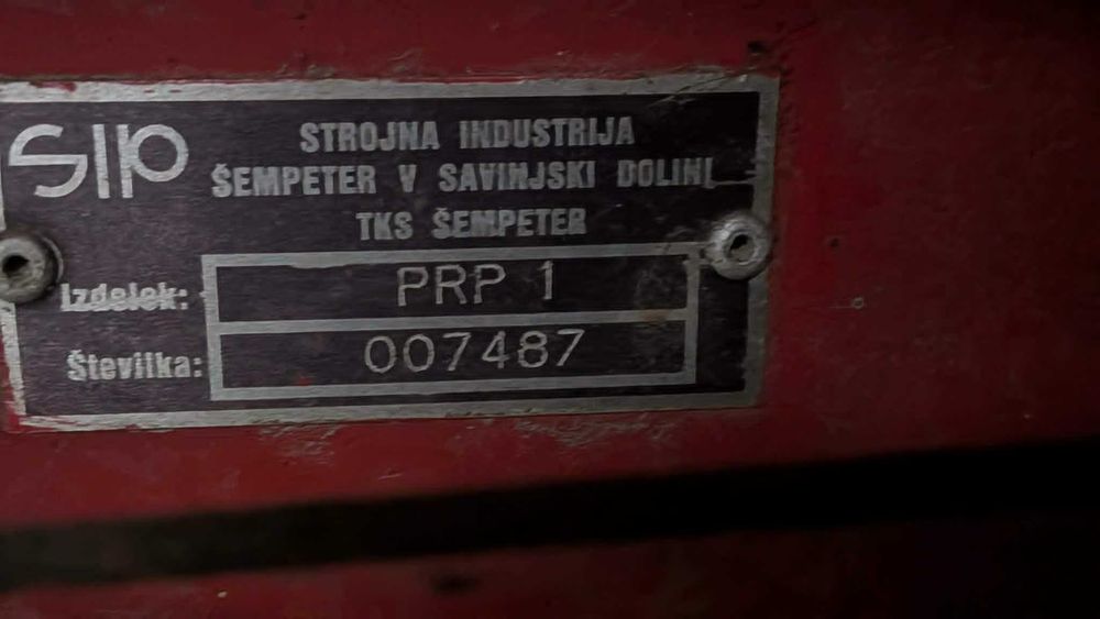 Przyczepa samozbierająca SIP PRP 1 - Garażowana, stan bardzo dobry