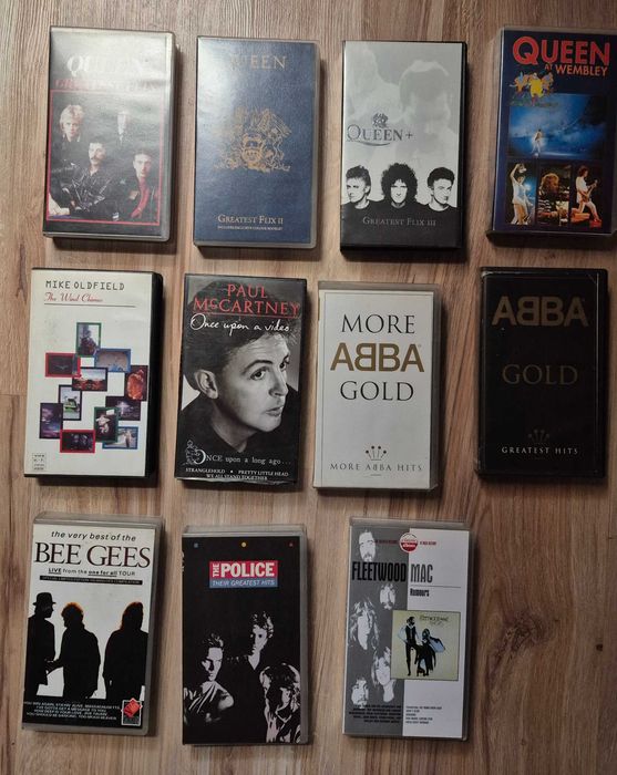Koncerty VHS kasety Mike oldfield